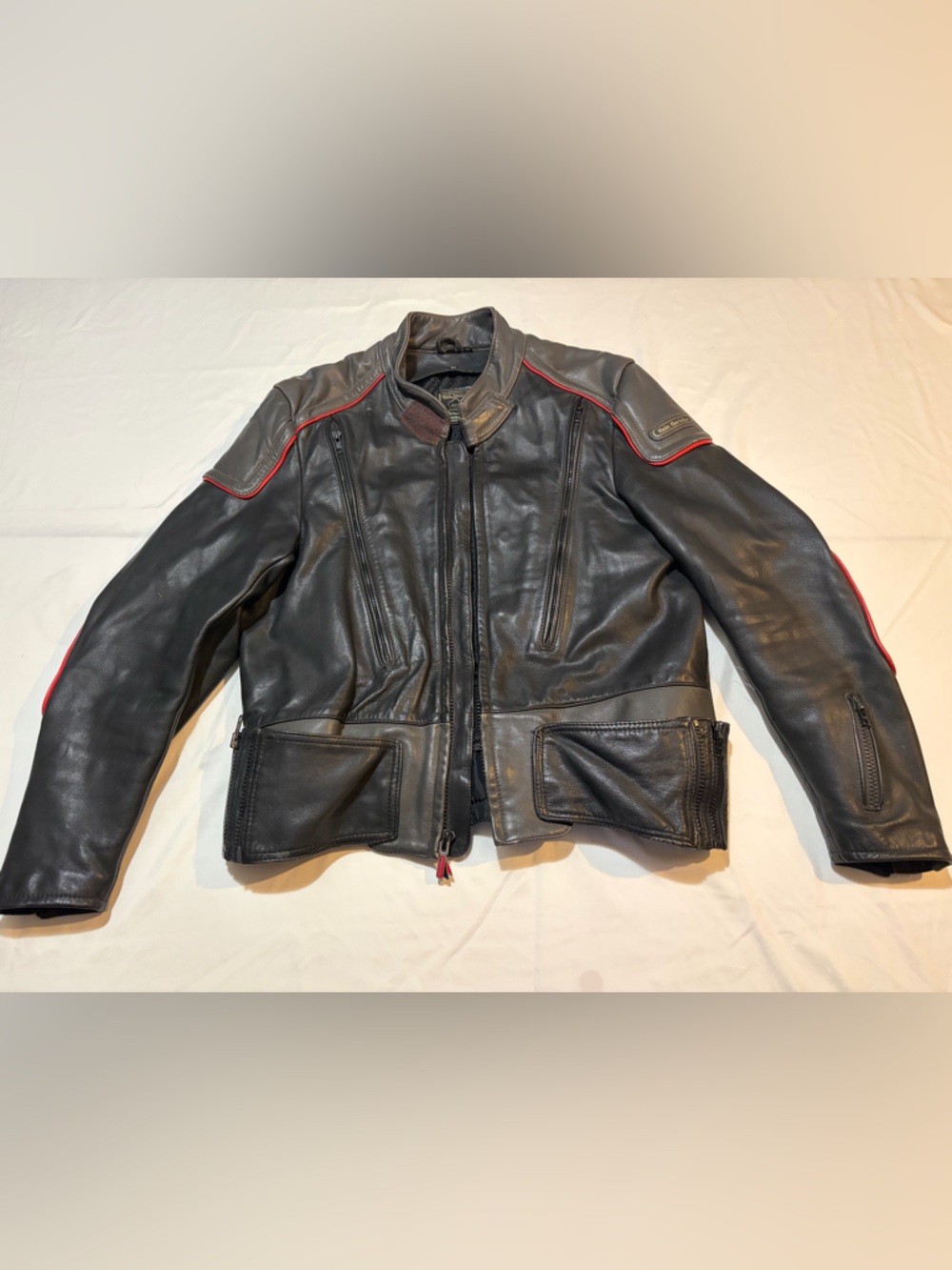 Vintage Hein Gericke Men’s Leather Motorcycle Jacket